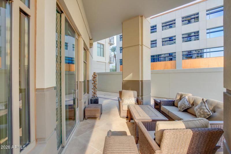 Oversized Private Patio