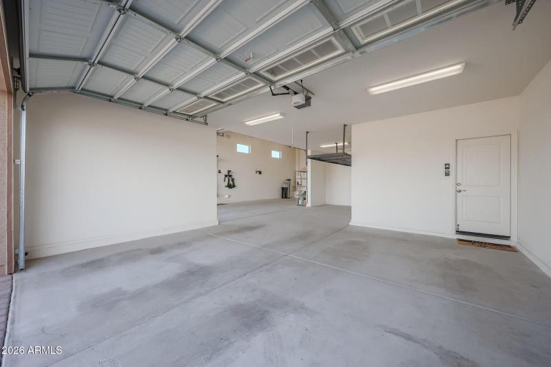 3 Car Tandem Garage Section