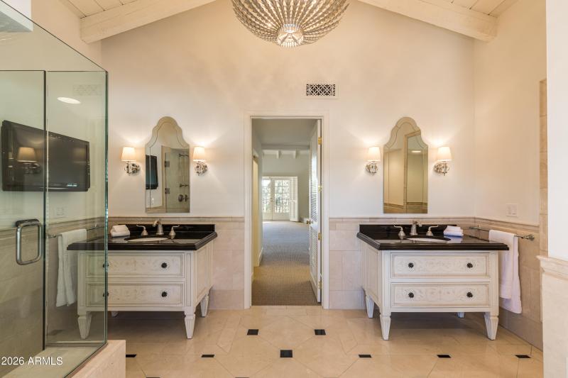 Primary Bath Dual Vanities