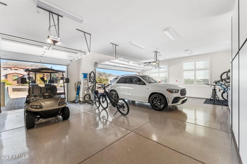 3 Car Garage with Storage