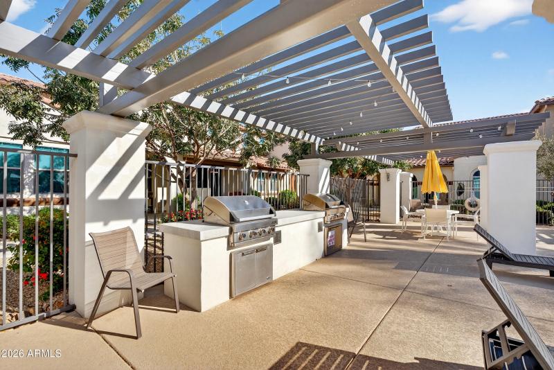 Community Pool BBQ Grill