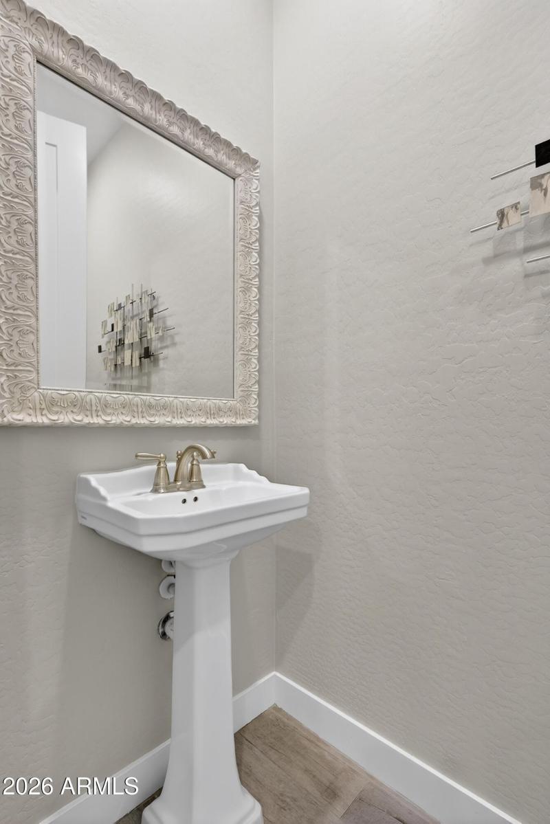 Downstairs half bathroom