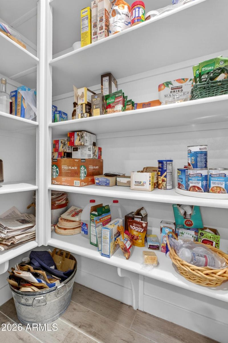 Convenient Pantry Space