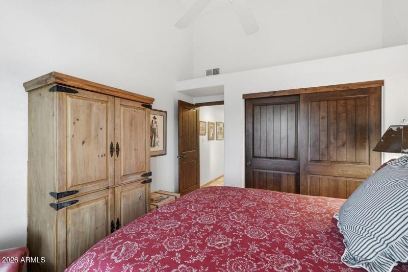 Lots of custom wood throughout