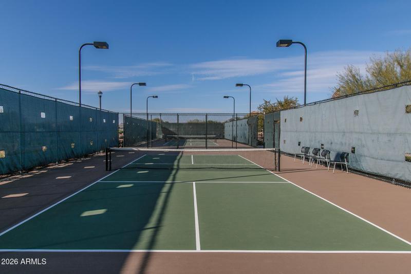 D) PICKLEBALL COURTS