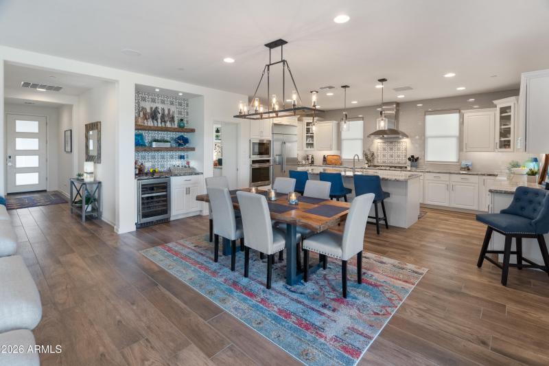 view from patio door looking in