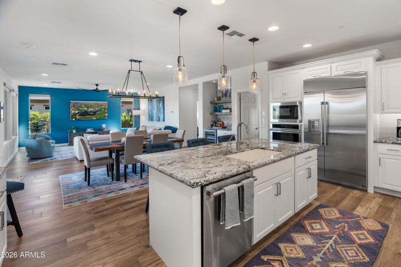 view from the island