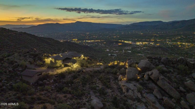 Northeast slope of Black MTN