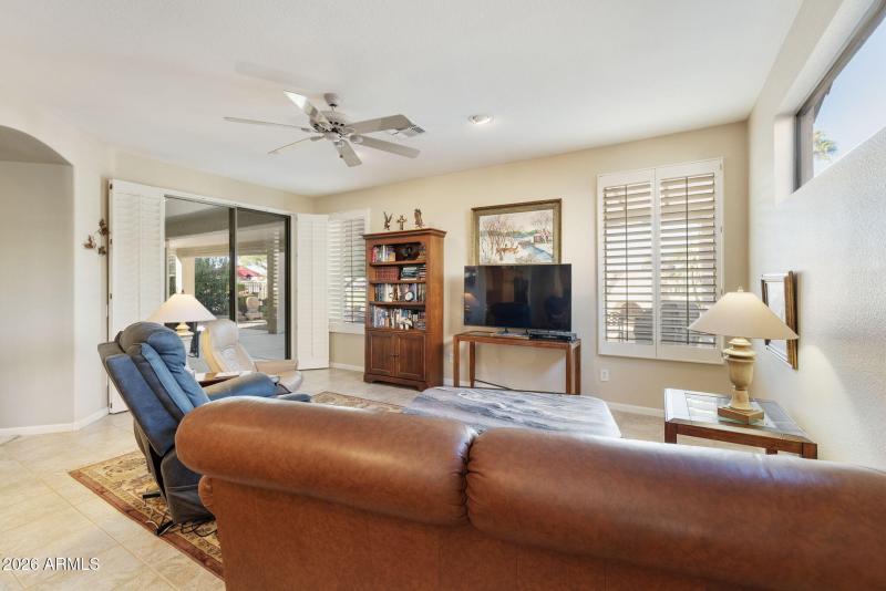 Family Room off kitchen