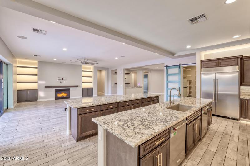 Kitchen and Great Rooom