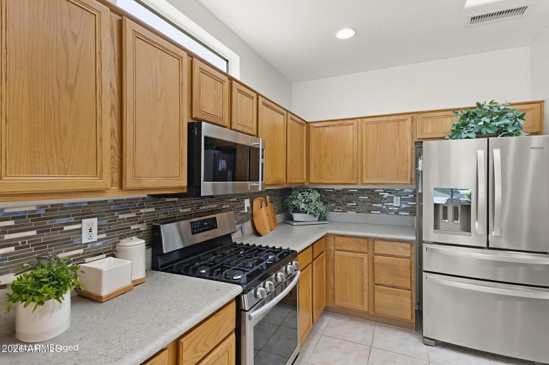 Kitchen with Gas Stove