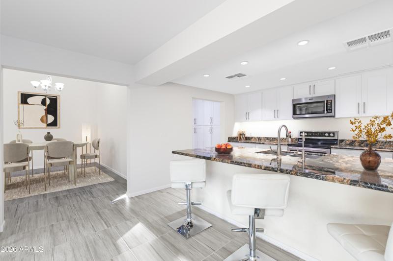 Convenient Breakfast Bar