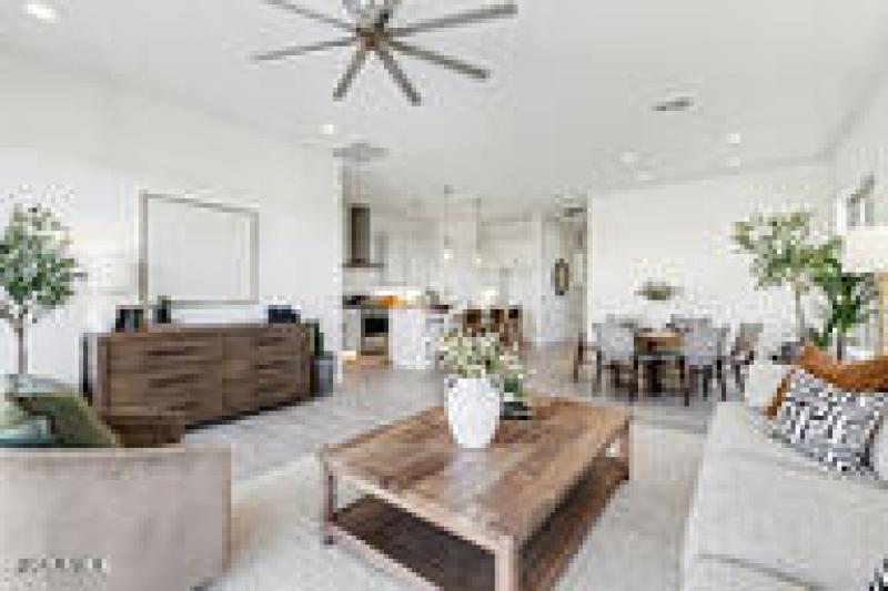 Lot 32 Great room and dining area