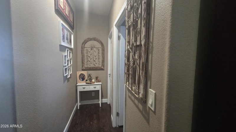 hall owner added wall 2nd bedroom privac