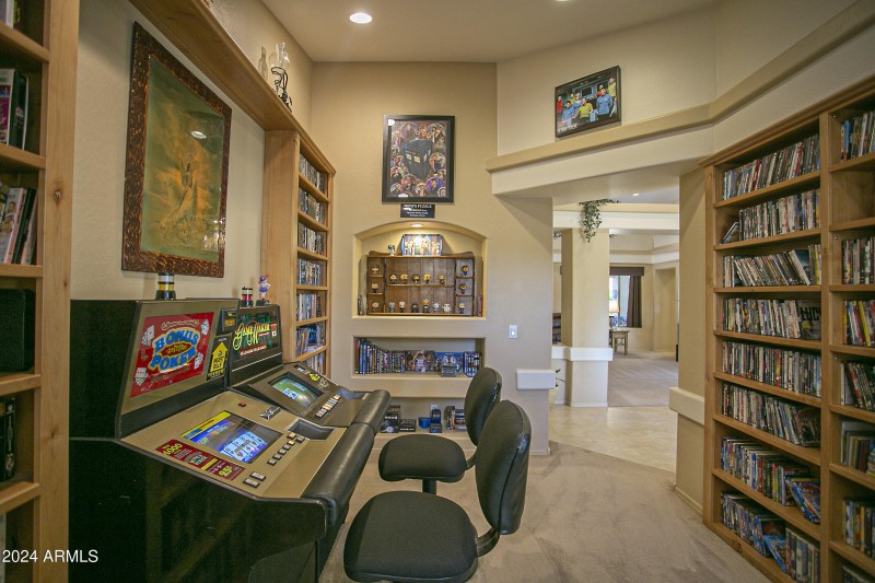 "Library" to Suite at front of Home