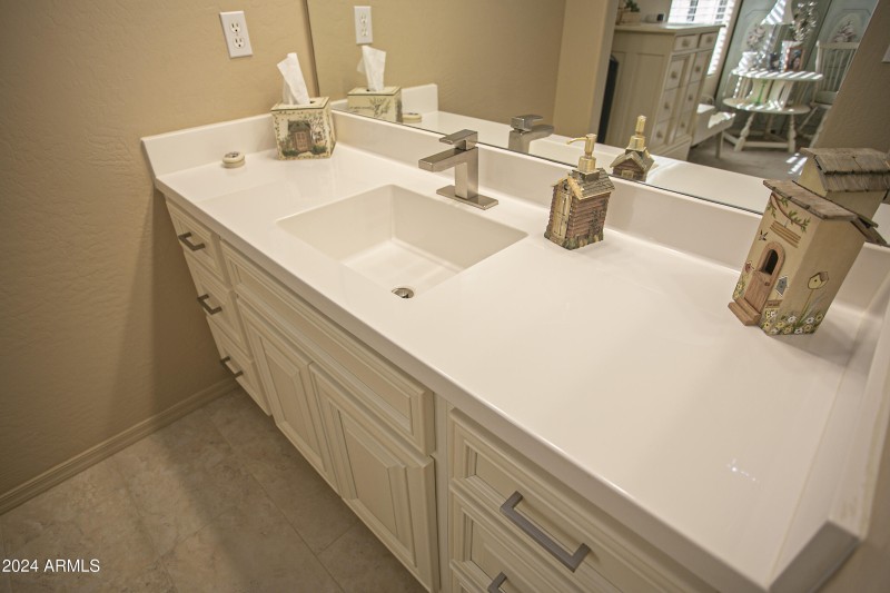 Sink at Guest Suite Bathroom