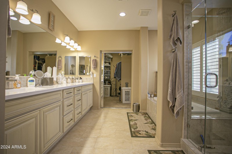 Remodeled Master Bathroom