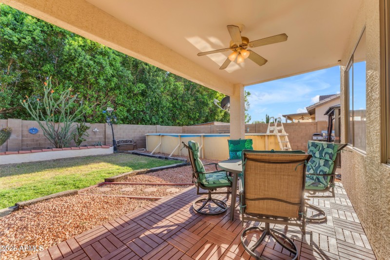 Extended Covered Patio