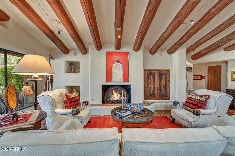 Great Room Fireplace View