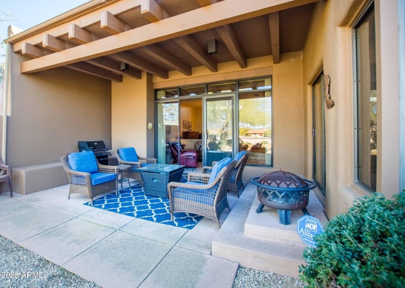 patio space with Skyranch's award winnin