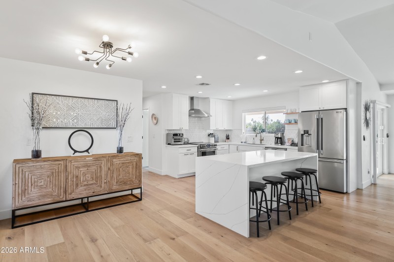 Kitchen/Dining/Living