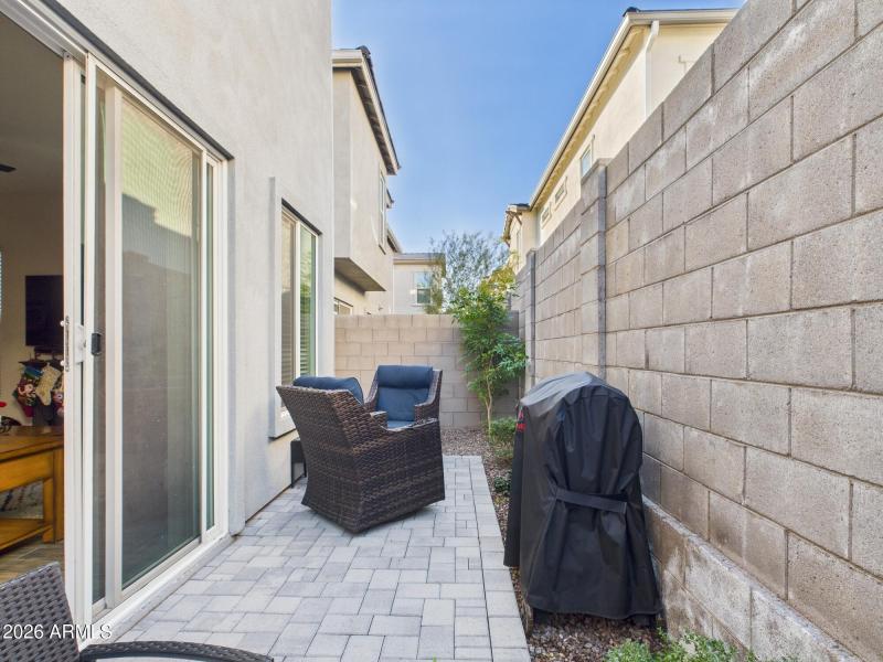 outdoor living space