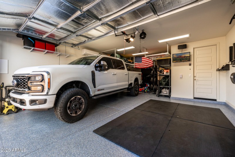 Extended-length garage