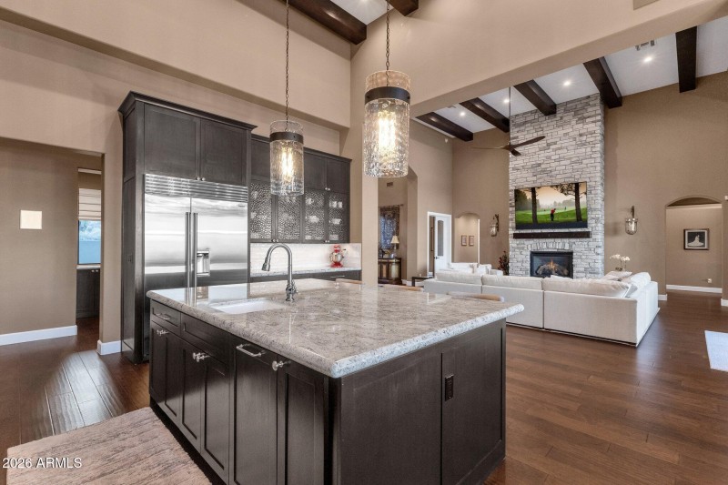 Kitchen to Living Room