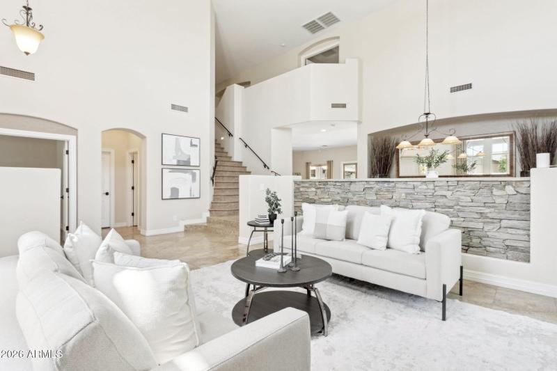 Grand Entry & Living Room