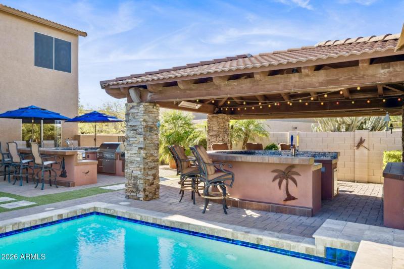 Amenity packed backyard