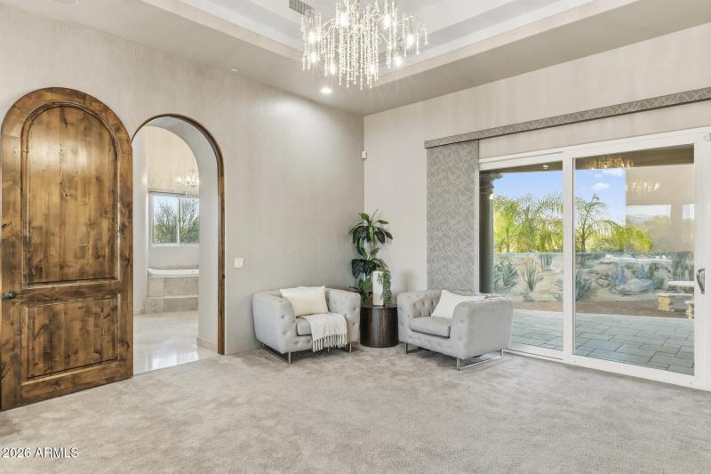 Private Retreat Sitting Area