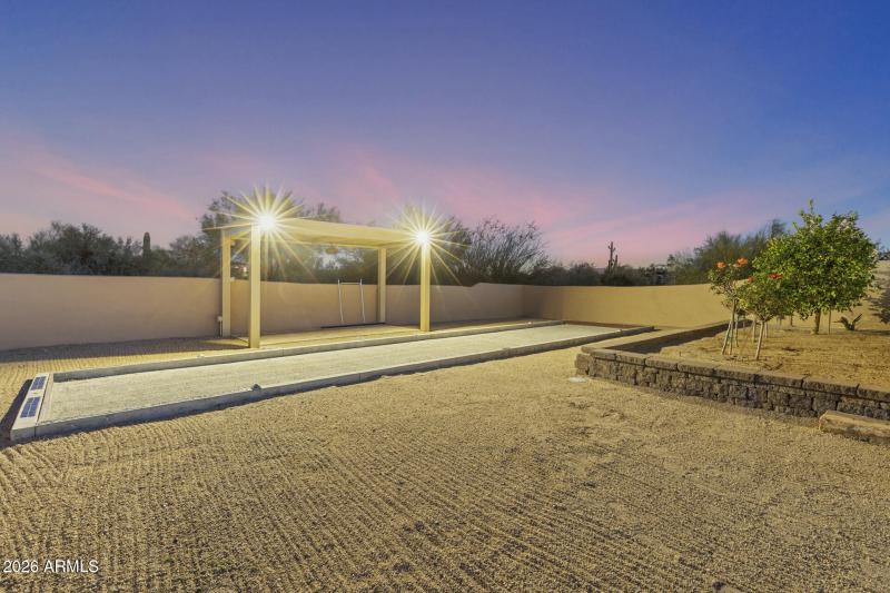 Professional Bocce Court