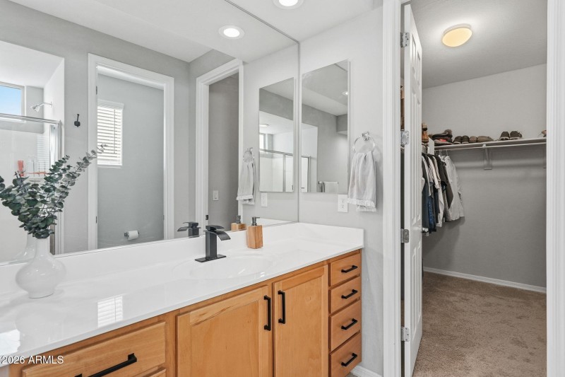 Primary Bath, 1 of 2 separate sink area