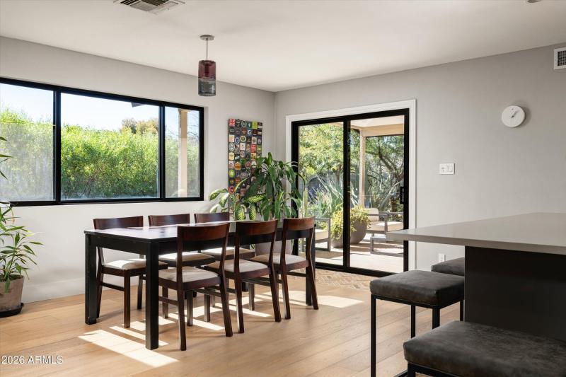 Lots of natural lighting