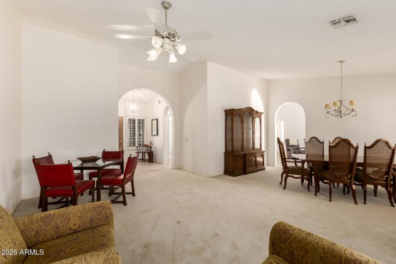 14 Open Living & Dining Rooms