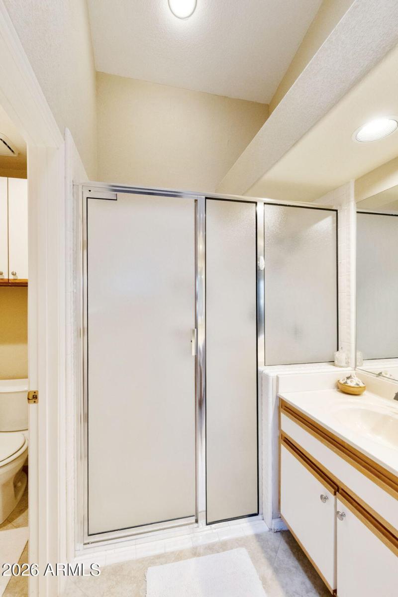 Primary Suite walk-in shower