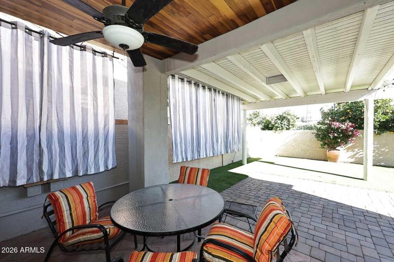 Covered Patio-View