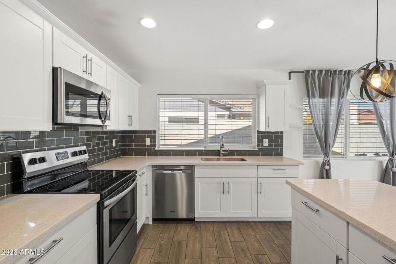 Stainless steel appliances