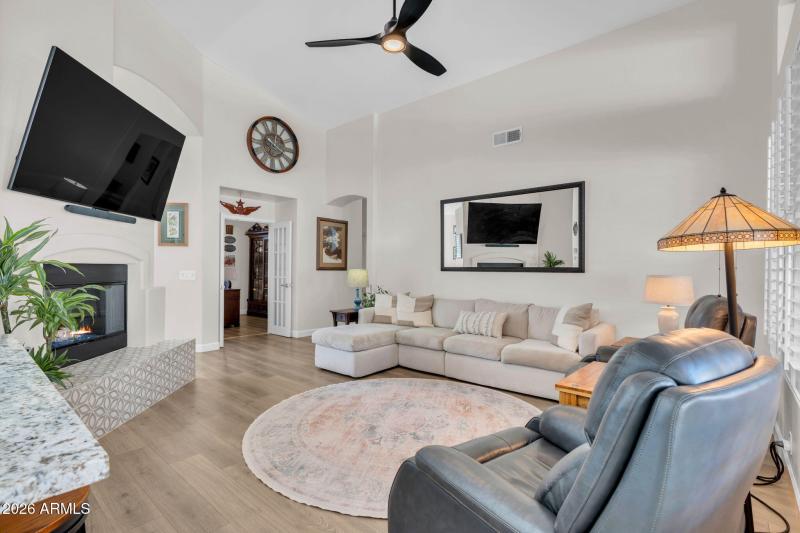 Bright open floor plan