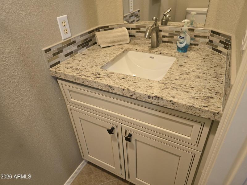 Upgraded Cabinetry and Granite