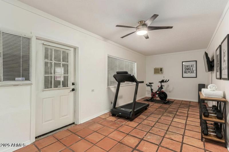 back room - home gym