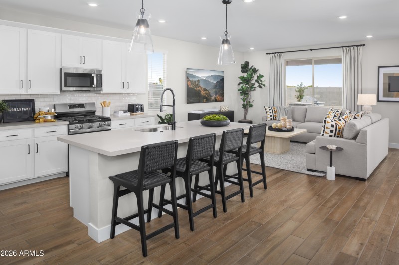 Kitchen and Great Room