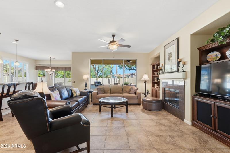 Great room for entertaining