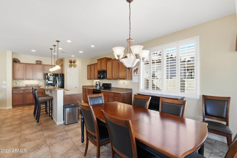 Kitchen and Dining Area