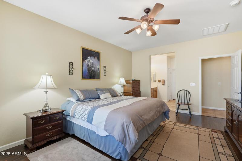 Plenty of space in this Primary Bedroom