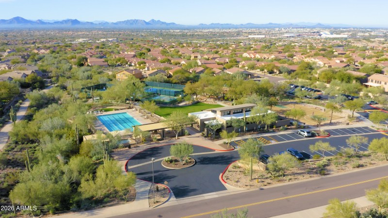 Paradise Ln Park - aerial