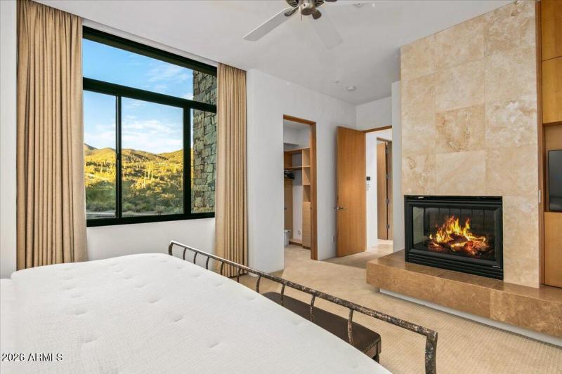 Guest House Views & Fireplace