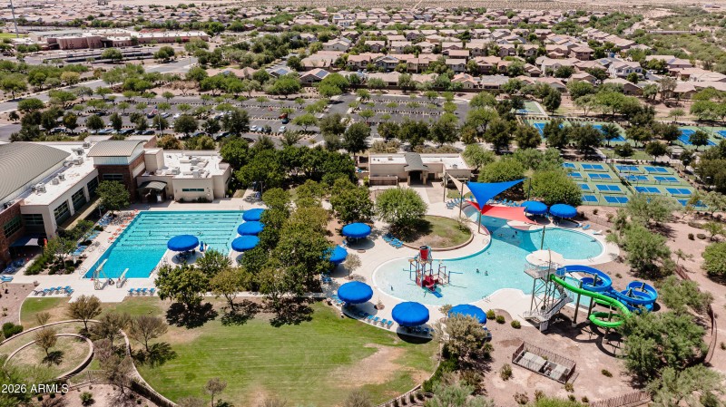 Anthem @ Merrill Ranch waterpark drone-1