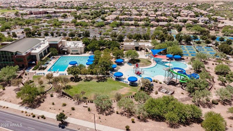 Anthem @ Merrill Ranch waterpark drone-9