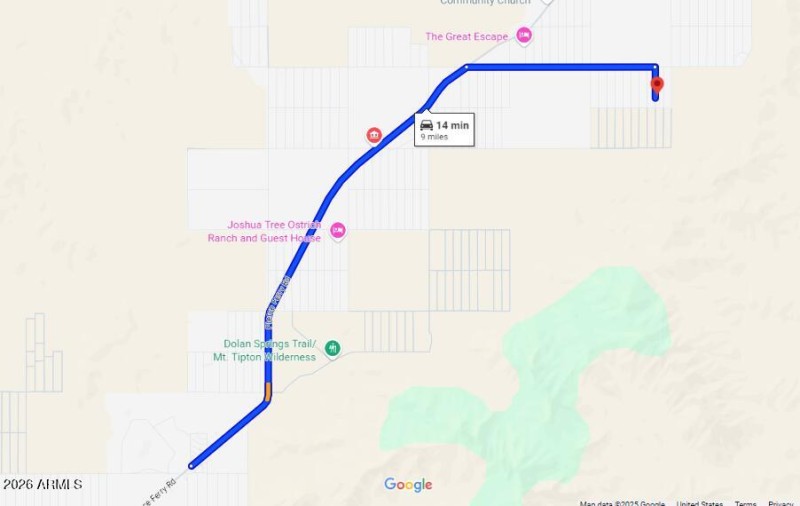 0528 Dolan Springs map